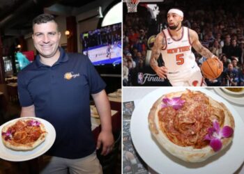 Brooklyn bistro names basketball-themed spaghetti dish after local Knicks hero Jose Alvarado