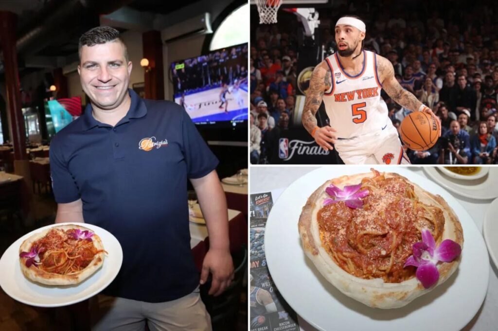 Brooklyn bistro names basketball-themed spaghetti dish after local Knicks hero Jose Alvarado