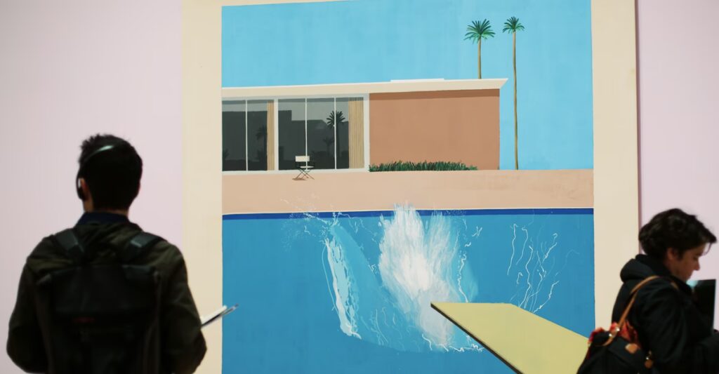 David Hockney Slowed Down Time