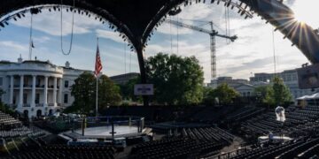The real star of the UFC fight at the White House may be the Claw: a behemoth cage constructed for the Octagon