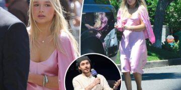 Why Brooklyn Beckham didn’t open the door when sister Harper stopped by LA mansion