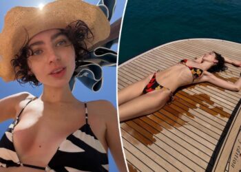 Paul Walker’s daughter Meadow, 27, ditches her top in saucy vacation snaps