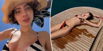 Paul Walker’s daughter Meadow, 27, ditches her top in saucy vacation snaps