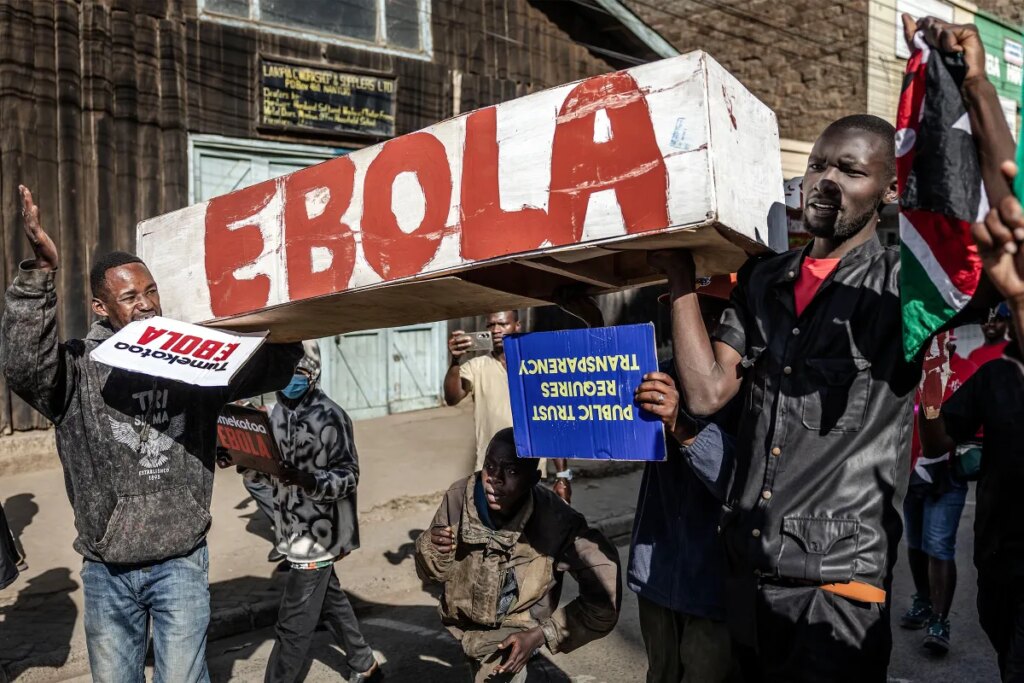 Massive Protests Erupt in the Streets of Kenya Due to the Trump Administration’s Mysterious Ebola Facility