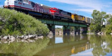 NASA Loads Moon Rocket onto Giant Trump-Branded Train