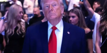 Trump critics revel as extreme weather forecast threatens White House UFC bash