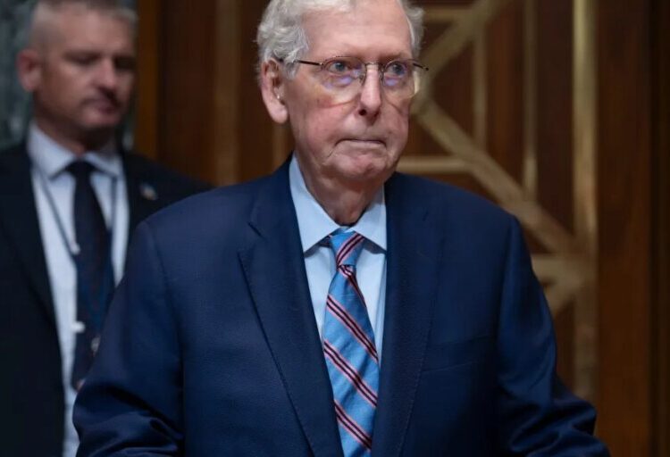 Mitch McConnell, 84, hospitalized with no details released; term ends in January