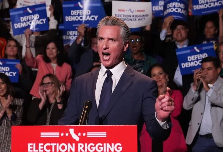 Gavin Newsom accuses Trump of launching political probe into him. The real issue may be his wife’s taxes