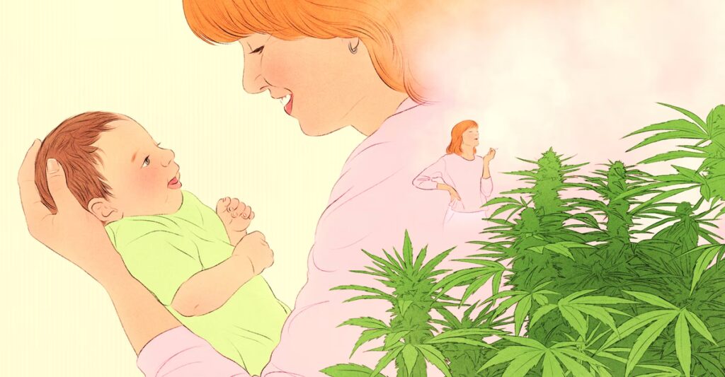 The Moms Who Smoke Weed to Parent