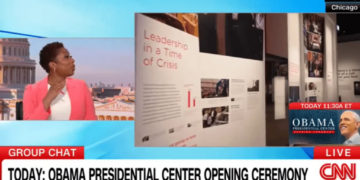 ‘Trump is not invited’: CNN host shuts down MAGA spin on Obama library bash