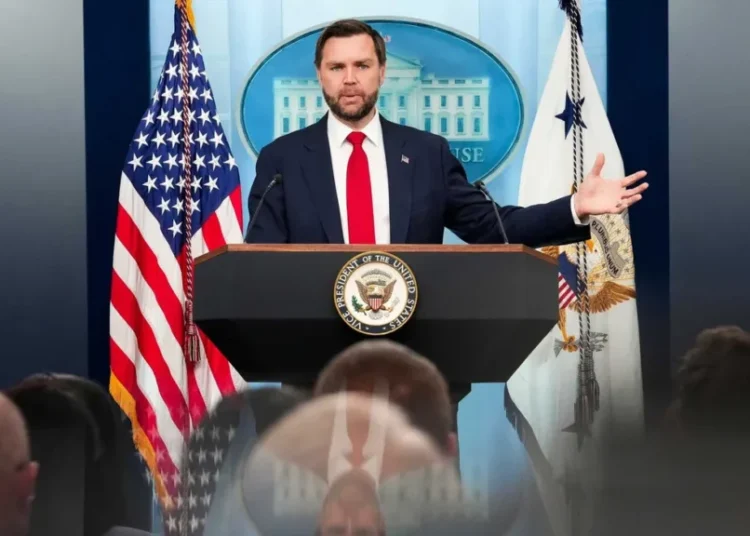 GOP members blame Iranian deal anger on JD Vance