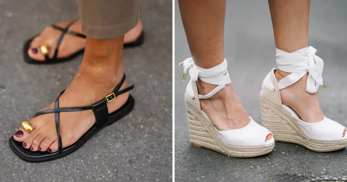 4 sandal trends that are in this summer and 4 that are out, according to stylists and designers