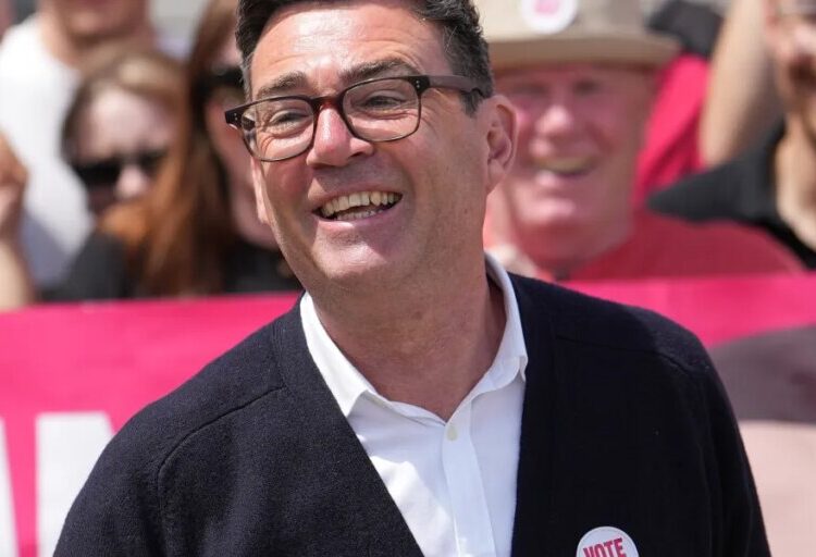 Meet Labour’s ‘King of the North,’ the 56-year-old representing Greater Manchester and challenging Keir Starmer