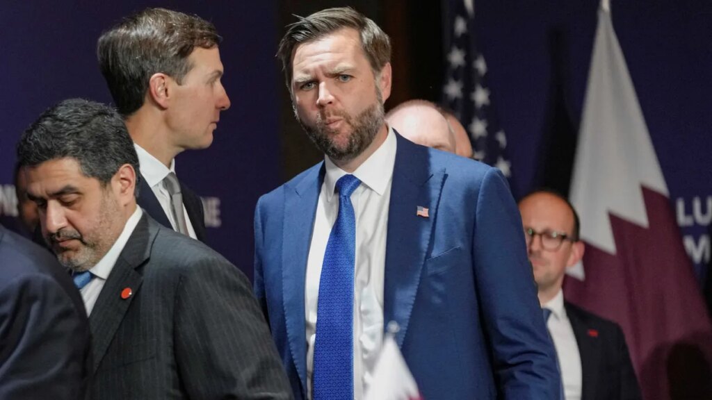 Onlookers zero in on odd detail from JD Vance photo: ‘100% a message being sent’