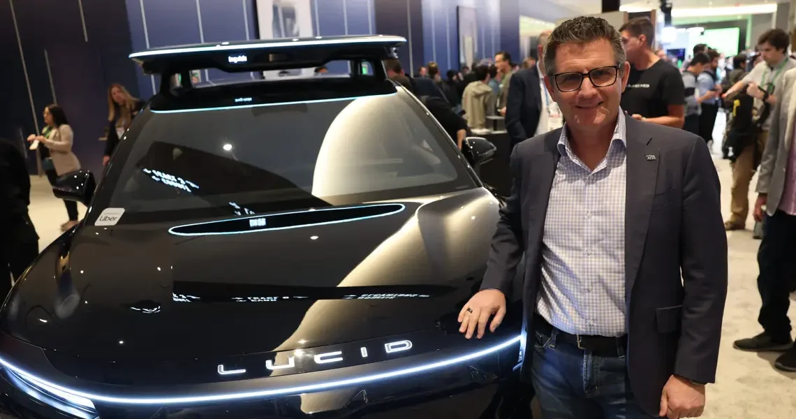 Before Lucid axed his role and downsized, the COO told us about the company’s robotaxi bet