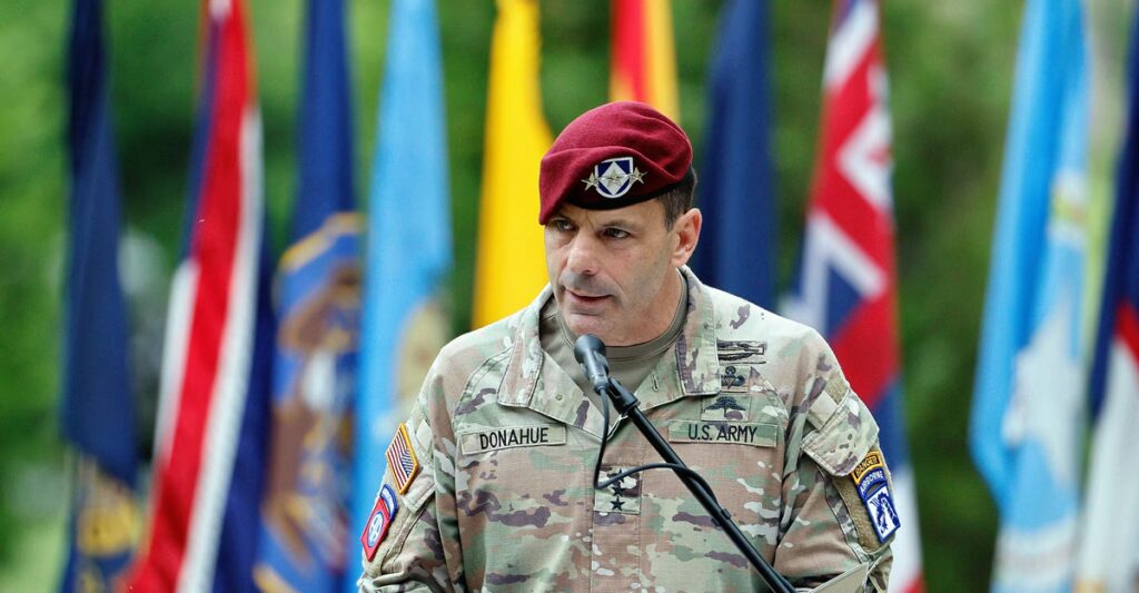 Another Top General Is Out at the Pentagon