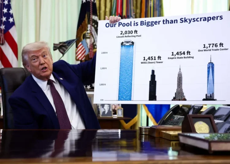 Trump retreating to distant moment of glory with pool obsession: biographer