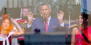 Jeers rain down on Sean Duffy over Great American Fair remarks: ‘You’re garbage’