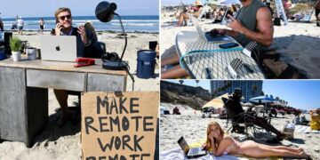 SoCal beach transforms into ultimate remote work escape — after city tried to pull the plug