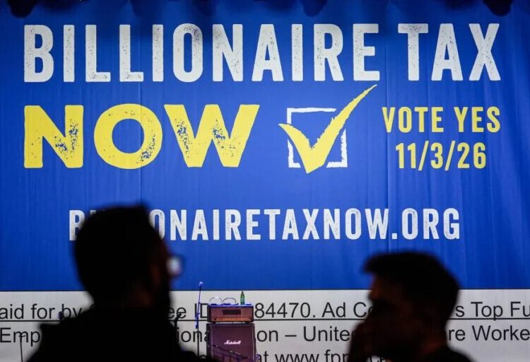 After flirting with Gavin Newsom rollback idea, union is ‘all in’ on full billionaires’ tax for California
