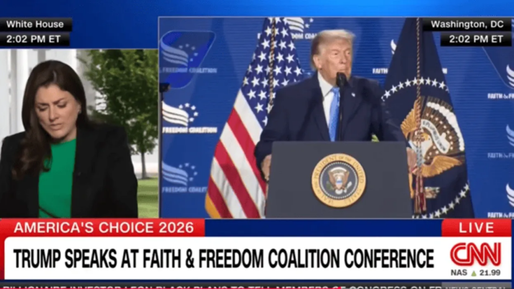 ‘Suffer and die?’ CNN struggles to make it through Trump’s ‘alarmist’ post