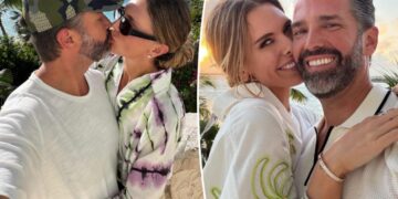 Bettina Anderson shares never-before-seen photos from private Bahamas wedding to Donald Trump Jr.