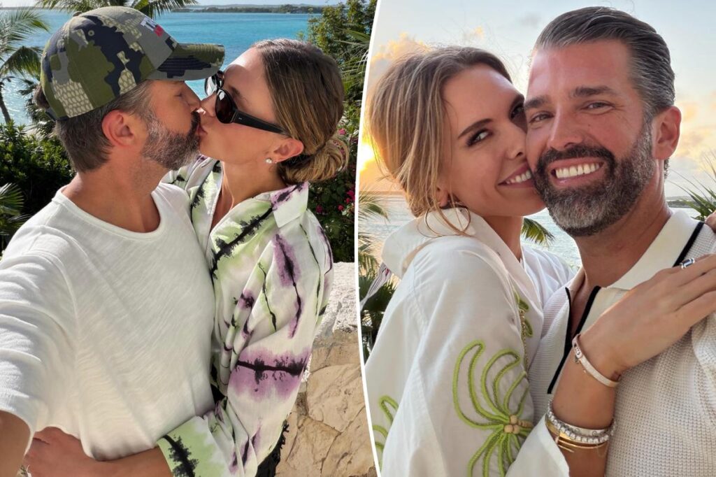 Bettina Anderson shares never-before-seen photos from private Bahamas wedding to Donald Trump Jr.