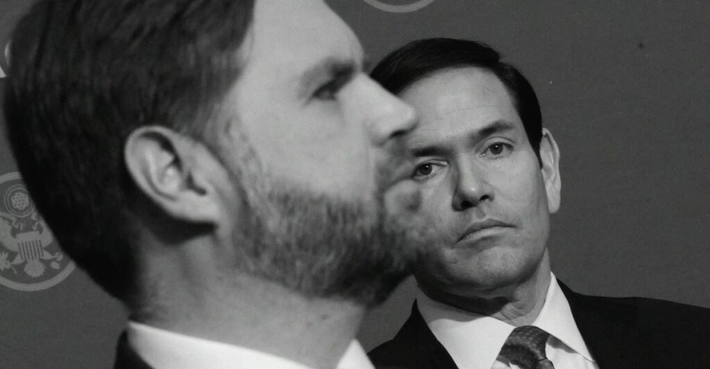 Vance vs. Rubio: Iran Edition