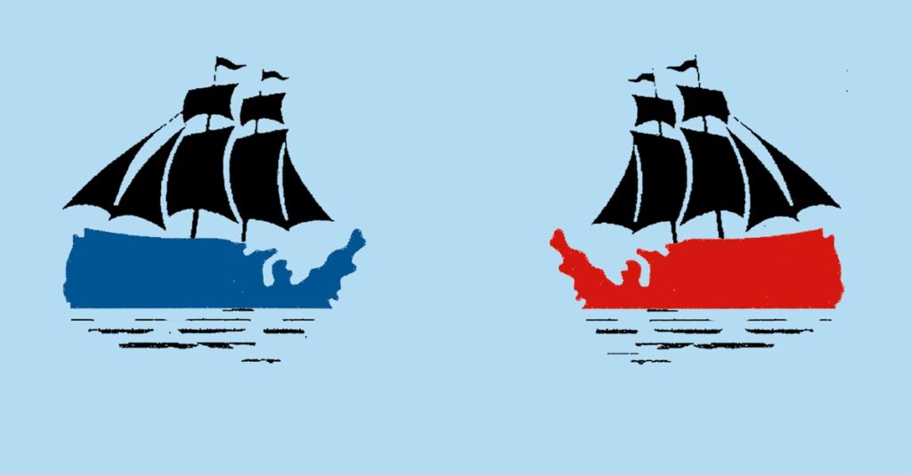 The Slave Ship and the Mayflower