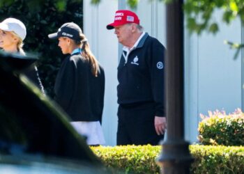 ‘Presidents don’t do this’: Trump ridiculed for tour of remodeling projects amid turmoil