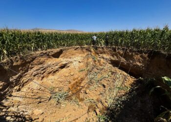 Devastating Droughts Are Punching Massive Sinkholes Into Critical Farmland