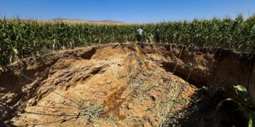 Devastating Droughts Are Punching Massive Sinkholes Into Critical Farmland