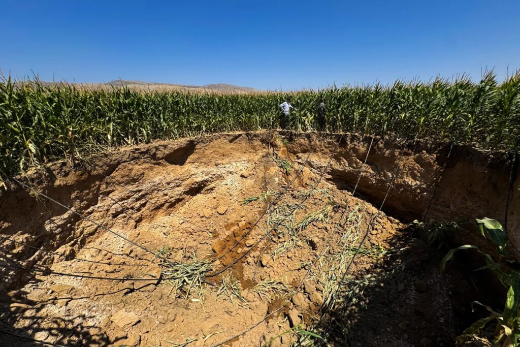 Devastating Droughts Are Punching Massive Sinkholes Into Critical Farmland