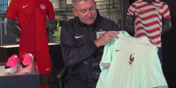 France wearing green for the Statue of Liberty: inside the unusual interpretation of ‘national pride’ that makes World Cup jerseys