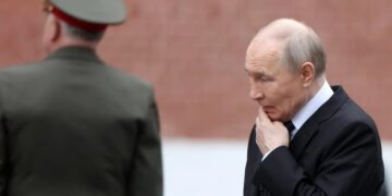 Putin admits Russia is ‘going through a difficult period’ as relentless Ukrainian drone attacks cut off fuel supplies
