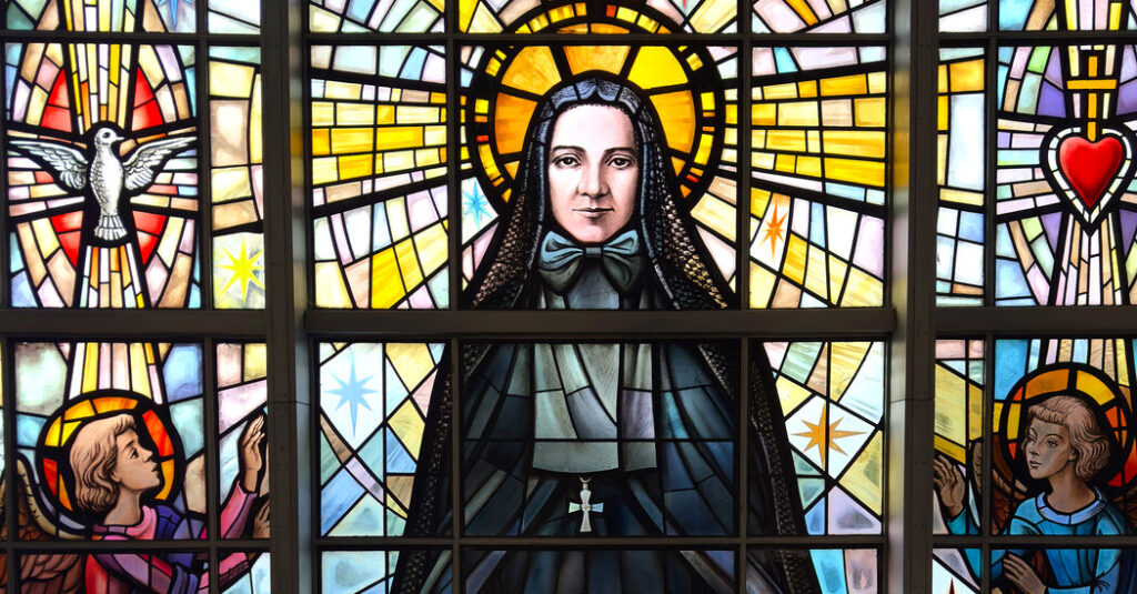 America’s First Pope Pays Homage to Its First Saint