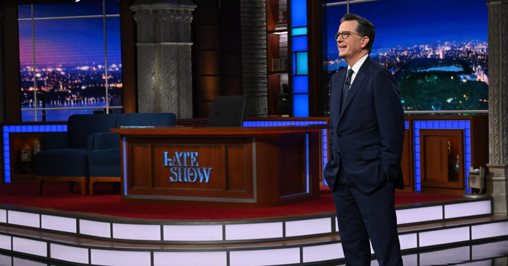 Colbert Used a ‘Peanuts’ Tune on His Finale. CBS Will Pay.