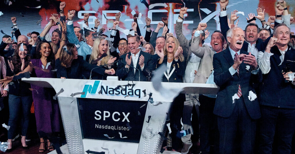 Retail Investors Help Send SpaceX Shares Soaring