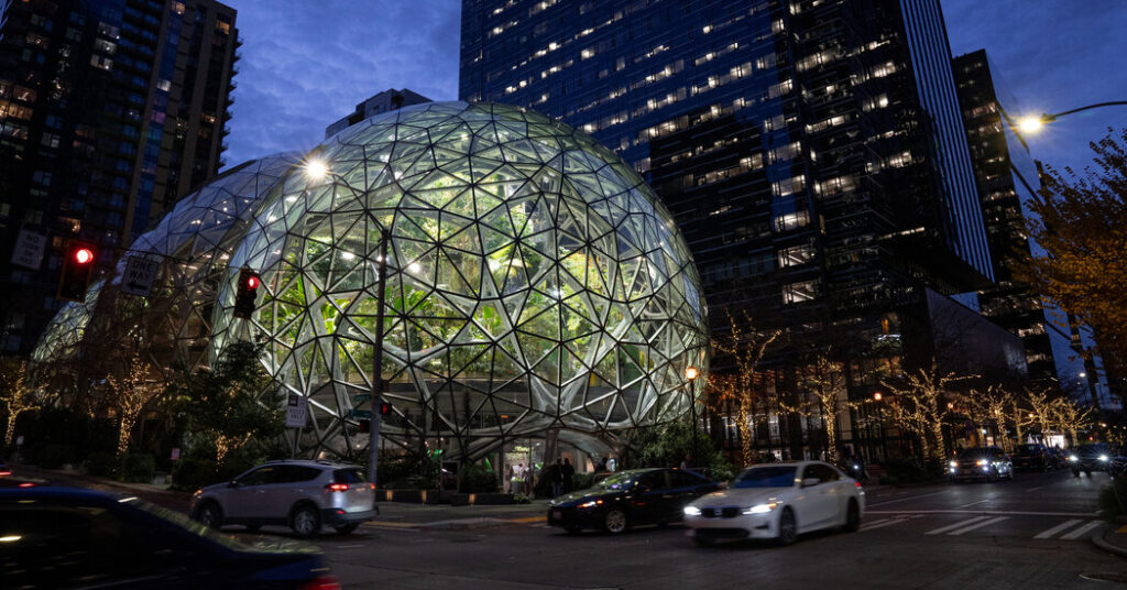 Amazon Retaliated Against Workers Who Supported Regulating Data Centers, Complaint Says