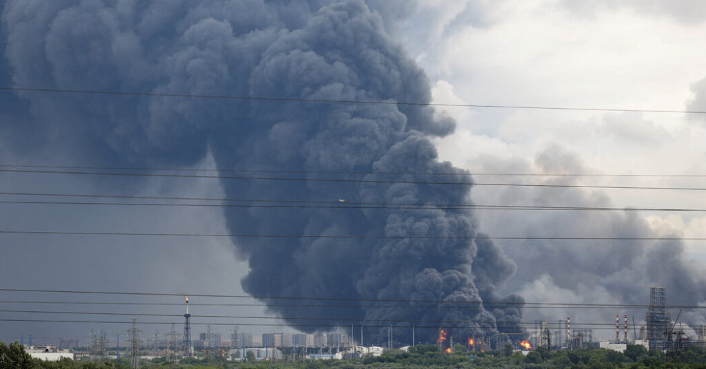 A Drone Barrage on Moscow Escalates Ukraine’s Push to Take the War to Russia