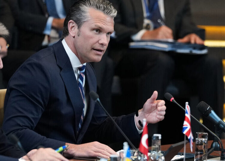 Hegseth Berates NATO Allies for ‘Shameful’ Response to U.S. War in Iran