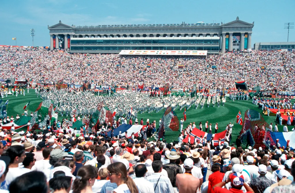 The 1994 FIFA World Cup Opening Ceremony at Soldier Field.