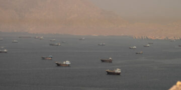 In a Still Turbulent Strait of Hormuz, Stranded Ships Wait for Clarity