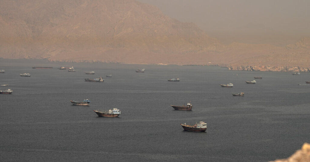 In a Still Turbulent Strait of Hormuz, Stranded Ships Wait for Clarity