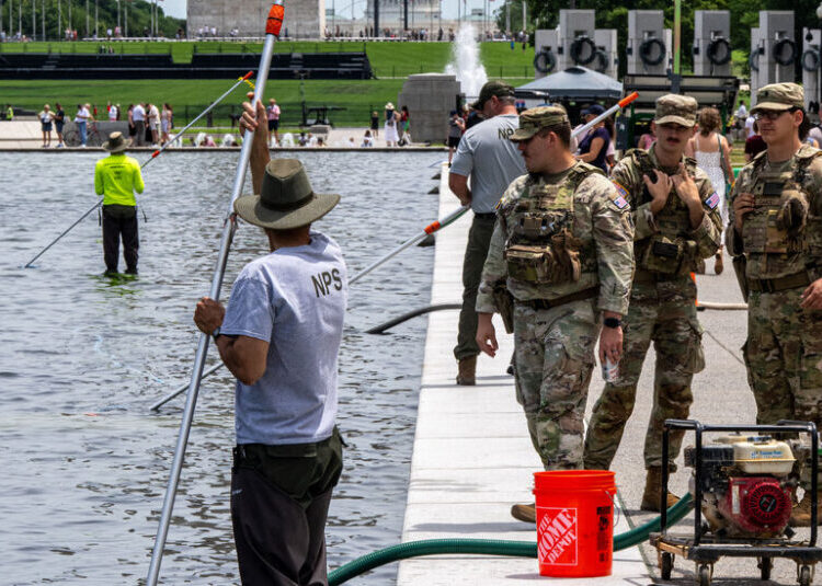 The Reflecting Pool Appears to Be Rejecting Its Makeover