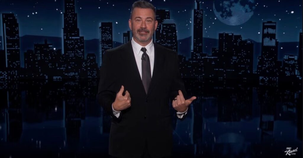 Jimmy Kimmel Calls Trump’s Iran Deal ‘The Retreaty of Versailles’