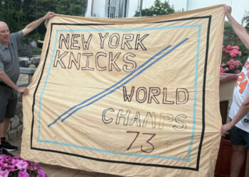 A 1973 Knicks Championship Banner and a Childhood Friendship Endure