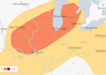 Soupy Mess of Heat and Humidity Fuels a High Risk of Severe Storms for Millions