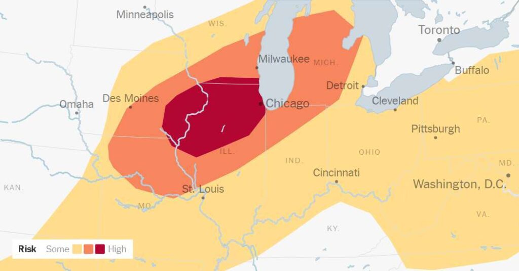 Soupy Mess of Heat and Humidity Puts Millions at Risk of Tornadoes