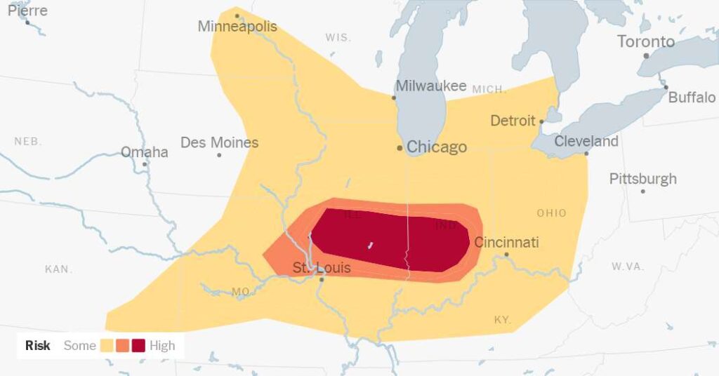 Tornadoes Reported in Wisconsin and Illinois as Violent Storms Move Through Midwest